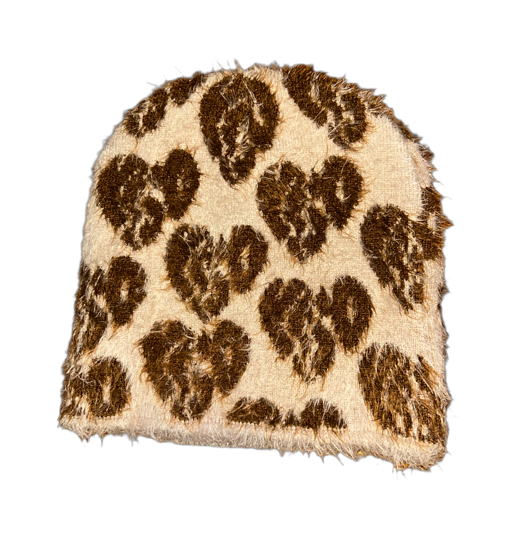 Chocolate Chip K$O Fuzzy Beanie
