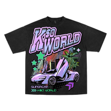 Load image into Gallery viewer, K$O World Stone Washed T-Shirt
